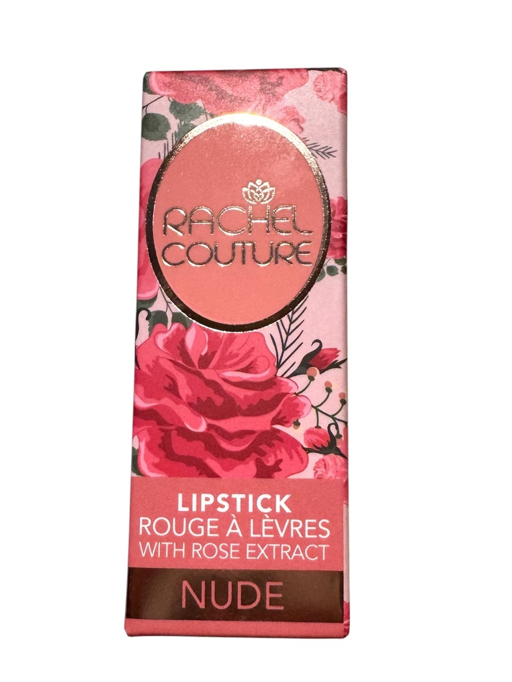 NIB Rachel Couture Nude Matte vegan Lipstick Rose Extract